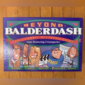 Beyond Balderdash Board Game Vintage 1997 Classic Bluffing Game Never Used
